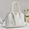 Urban Minimalist Pu Leather Tote Bag For Daily Use With Multiple Pockets For Women