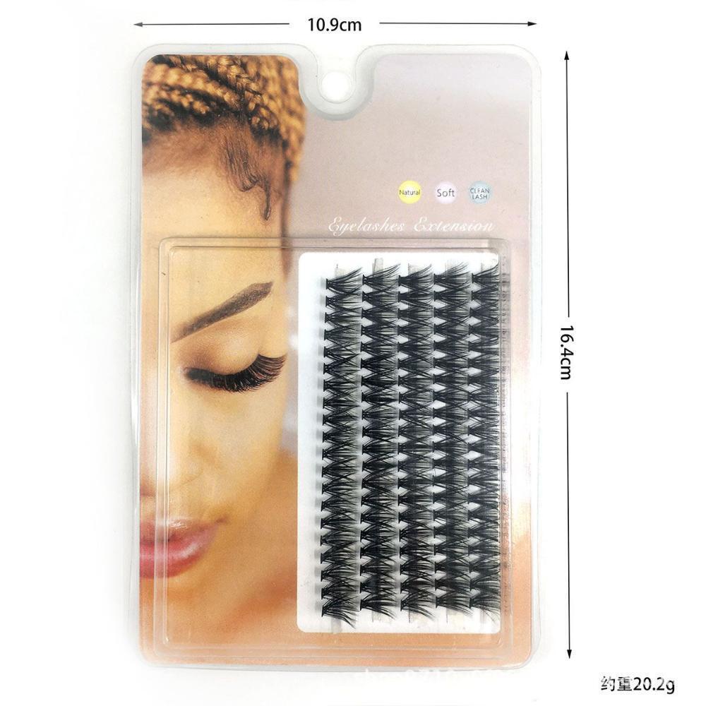 Natural Soft False Eyelashes Thick Cluster Single Eyelash Lengthening Eye