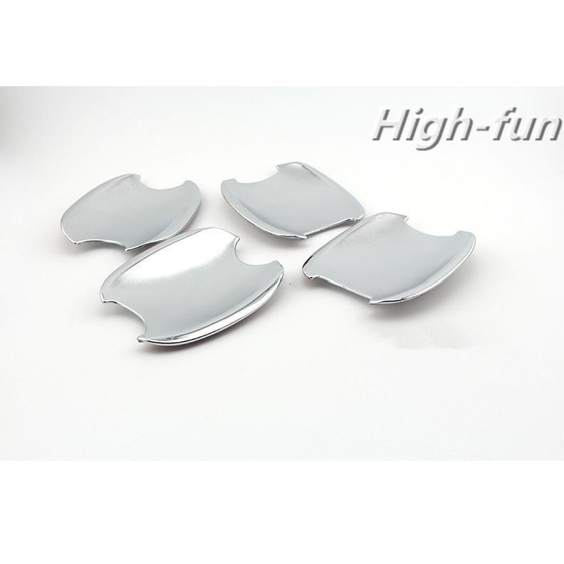 FUNDUOO For Honda Civic 2012 2013 2014 New Chrome Door Handle Cup Bowl Covers Trim Free Shipping Car