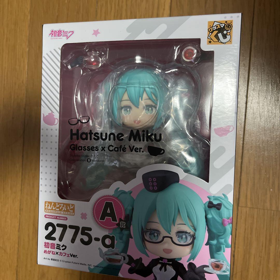 

[USED] Hatsune Miku Good Smile Lottery A Prize Nendoroid Glasses x Cafe ver.