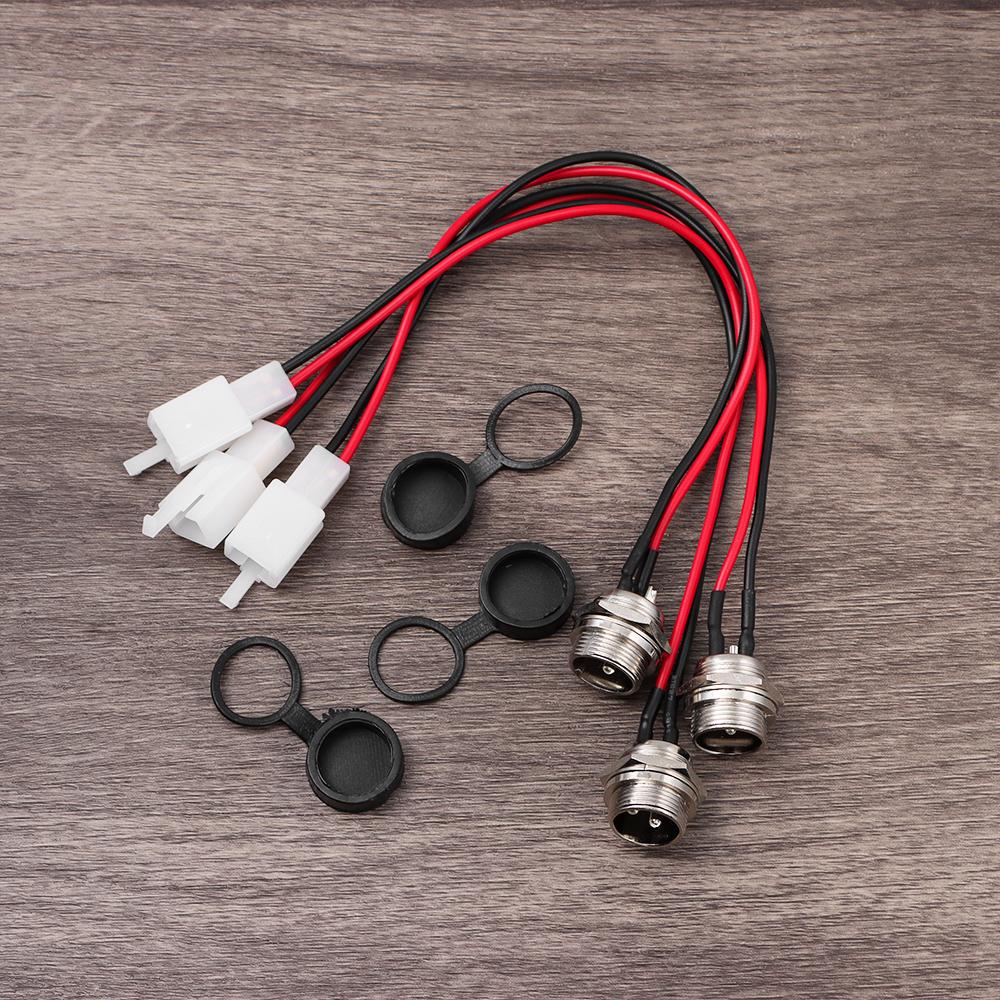 Accessories for KUGOO M4 Port Plug Interface Power Cable Charging Socket Electric Scooter Charging