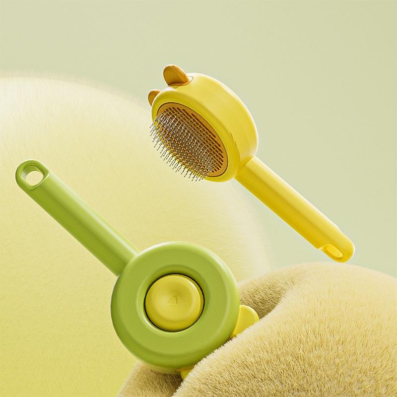 Dog Hair Remover Brush Cat Dog Hair Grooming And Care Comb For Long Hair Pet Brush Hair Removal Cleaning Tool Dog Supplies