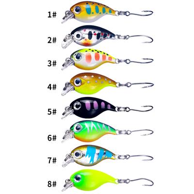 Crankbait Balıkçılık Cazibesi 3.6 CM-2.1G Minnow Cazibesi Plastik Sert Yem Pesca Yapay Jig Wobblers Balıkçılık Yem