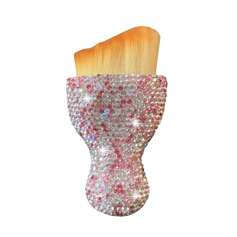 Bling Rhinestone Car Cleaning Brushes Auto Detail Brush Soft Bristles Multifunctional Auto Interior Detailing Brush Computer