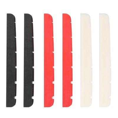 Professional 6 String Pre-Slotted Bone Electric Guitar Bone Nut Easy To Handle