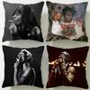Popular Rapper Playboi Carti Cushion Cover Soft & Easy-Wash Pillow Case – Versatile for Couch, Bed, Travel and Office