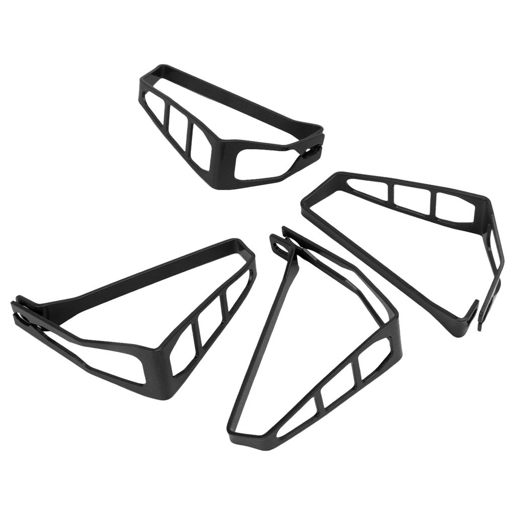 4 Pcs Motorcycle Turn Signal Grill Aluminium Alloy Protective Guard Cover for R1250GS LC Adventure F850GS Black