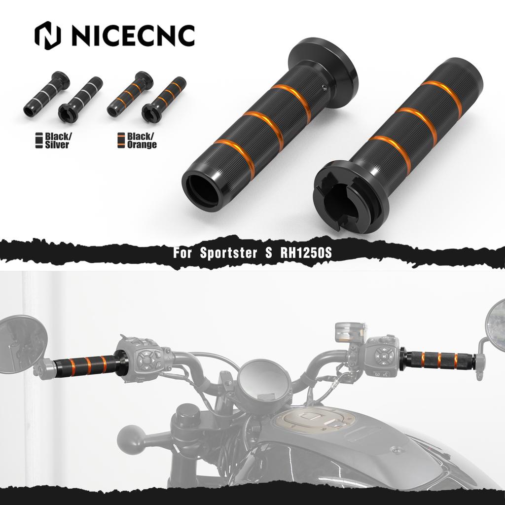 For Harley Sportster S RH1250S 2021-2024 Hand Grips Pan America 1250 RA1250 Special RA1250S 2021-2024 Nightster RH975 RH975S