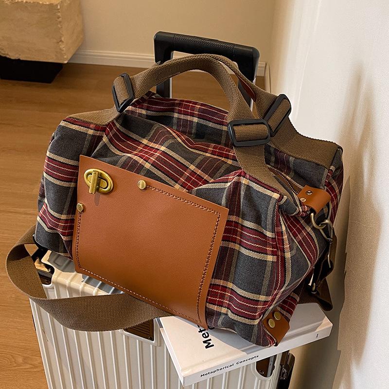 Rucsac Retro de Damă cu Capacitate Mare, Geantă de Mână pentru Timp Liber și Călătorii