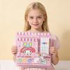 Popular Salling  Coloring Drawing Book & Cloloring Pen | Cute Kuromi Coloring Stationery Set | Drawing Supplies Birthday Present