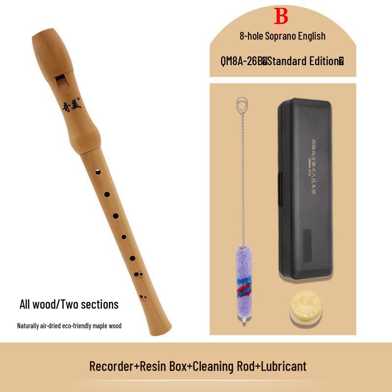 

Chimei 8-hole Soprano and Descant Recorders for Beginners and Professionals