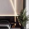 Modern 360 Luminous Silicone Wall Light Aisle Ceiling Wall Corner Linear Lamp Indoor Room Bedside Floor Lamp Flexible Led Neon