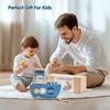 Baby Wooden Montessori Toys Cartoon Wooden Ship Multi-function Game Music Percussion Toy Sensory Educational Toys for  Newborns