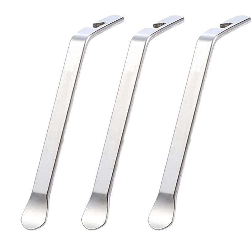 Xiaomi 1/3/5Pcs Bicycle Tire Levers Stainless Steel Spoon Rim Opener Repair Tool Stainless Steel Levers To Repair Bike Tube Repair Tool