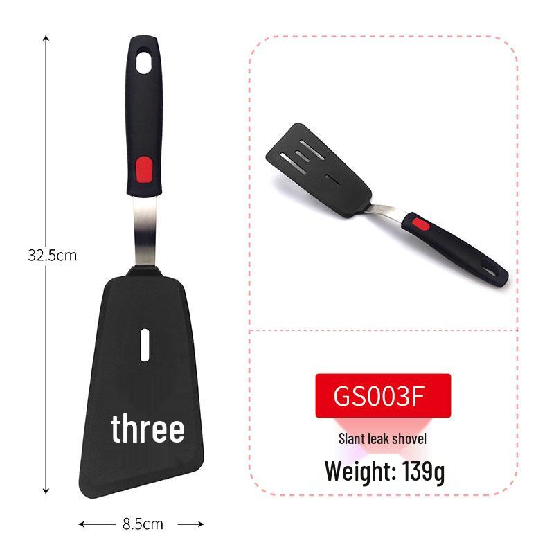 Silicone Non-stick Griddle Spatula: Anti-scalding, Heat-resistant Kitchen Tool for Pancakes & Tamagoyaki