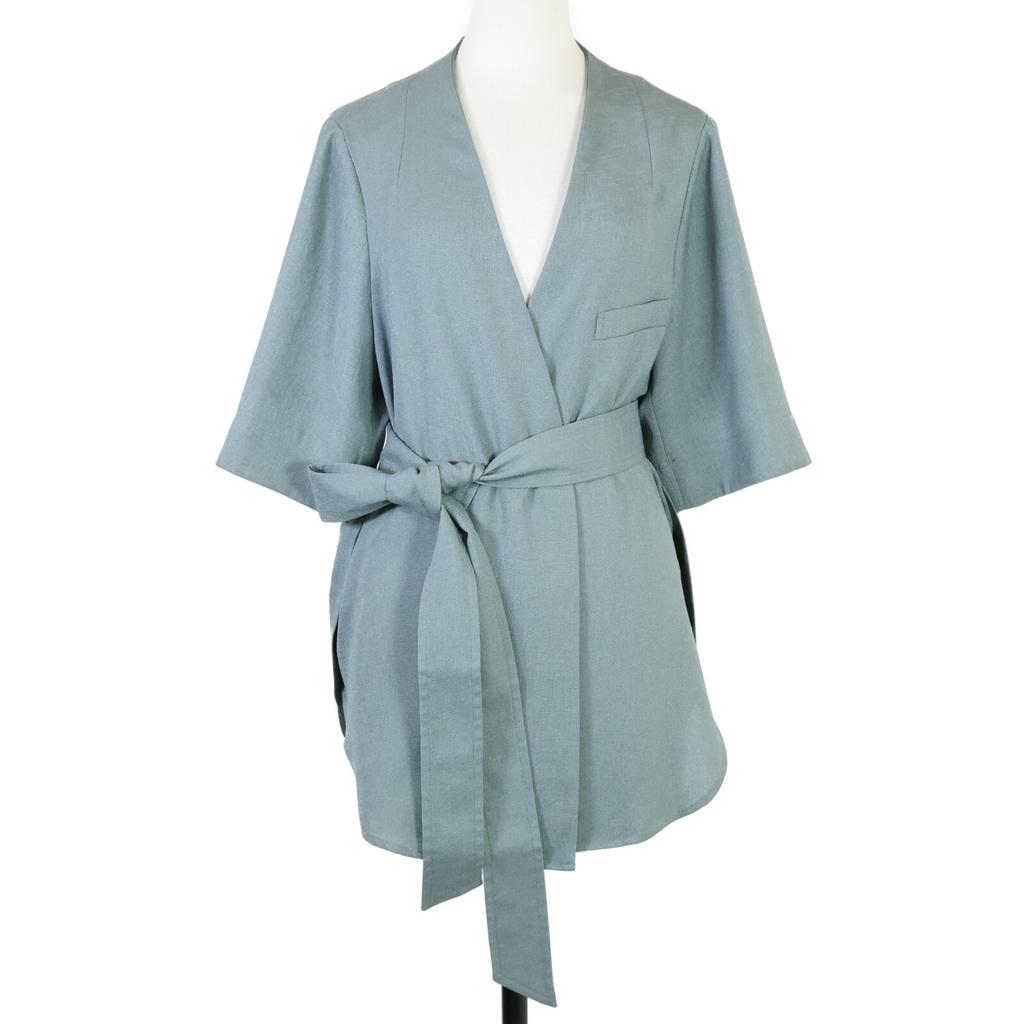 Stunning Lure 111180102200 Beltette Shirt Jacket Jacket greenUsed