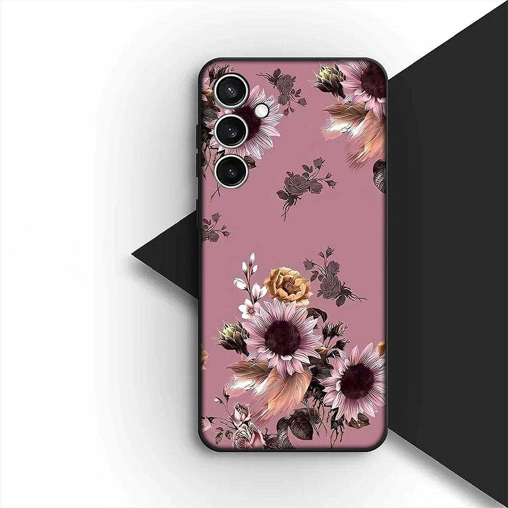 

Red Rose Flower Elegant Bloom Pink Peony Phone Case for Samsung Galaxy S22 S21 S20 FE Ultra Plus A07 A17 A15 A16 A25 A57 A37 Samsung A16
