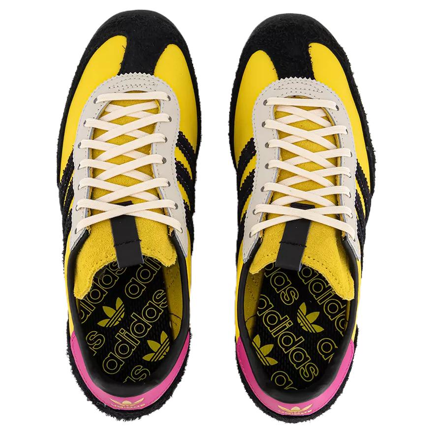 adidas SL72 OG Black Yellow Lucid Fuchsia Women Sneakers Core-Black Semi-Lucid-Fuchsia JI2453