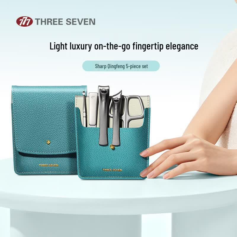 777 Titanium Grey 5-Piece Nail Care Set