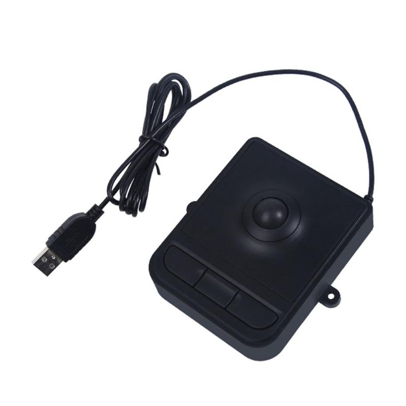 

Compactly Wire USB Touchpad USB Compatible Industrial Trackball with Ergonomic Designs for Laptop and Desktop User