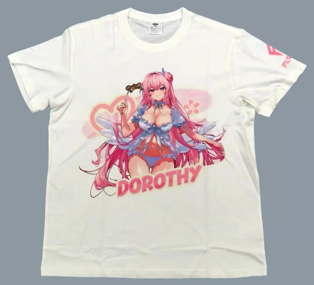 

Euphoric Production NIKKE Goddess of Victory White Cotton T-T-Shirt Free Size XL