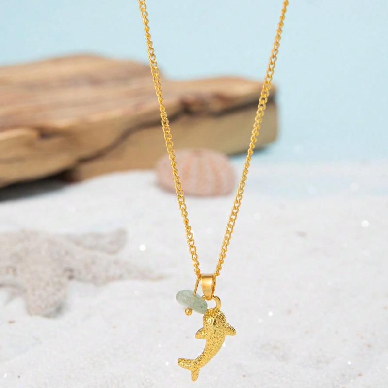 

Fashionable Ocean Personalized Shark Pendant Women s Necklace Ideal Gift for Weddings, Engagements, and Parties Gifts
