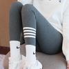 Quality four-white leggings autumn and winter new women's wear tight polished long johns women's velvet thickened cotton pants