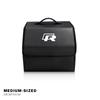 Car Trunk Storage Box Leather Sundries Organizer Travel Bag For VW R Line GTI Polo Golf Passat CC Tiguan Arteon Touareg Scirocco