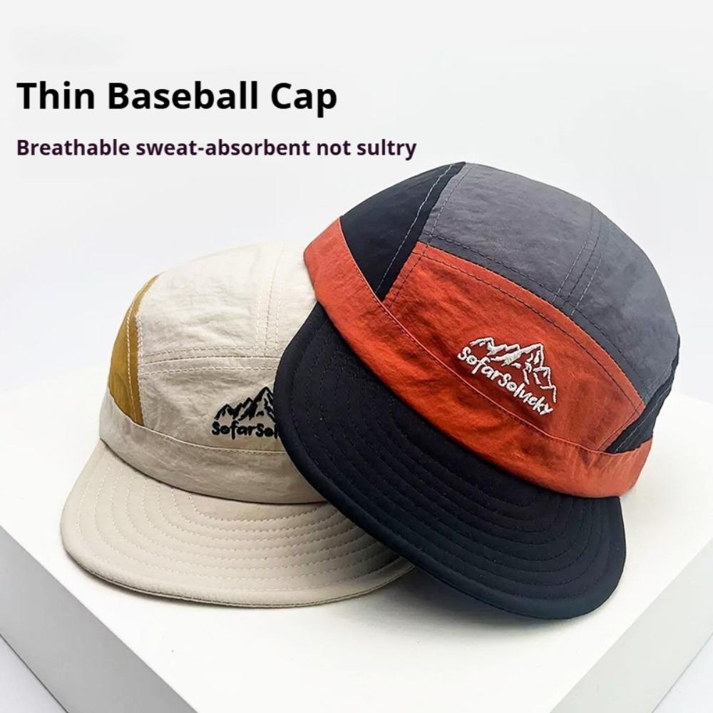 Premium Lightweight Quick-Dry Baseball Cap For Spring Summer Uv Protection Waterproof Sun Hat Ideal For Outdoor Hiking