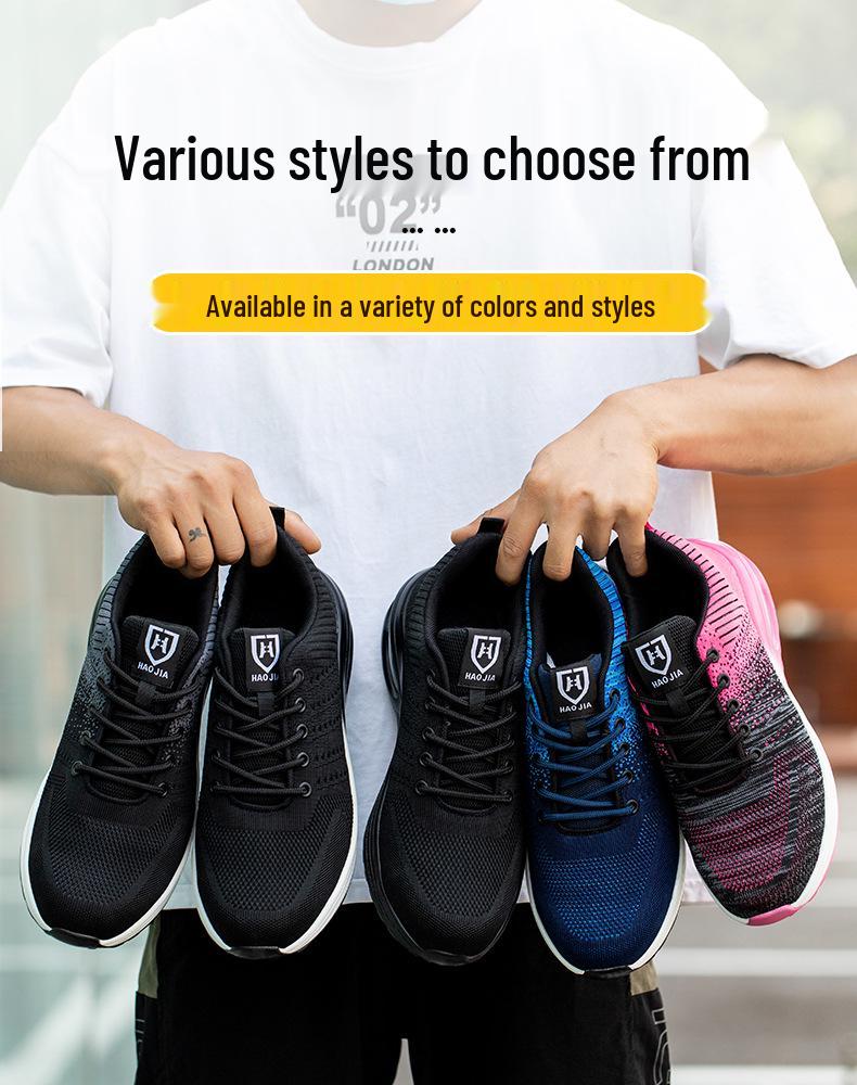 Zapatos de Seguridad Ligeros para Mujer, Antiaplastastamiento, Resistentes a Perforaciones - Transpirables, Suaves, Antiolor, Resistentes al Desgaste.
