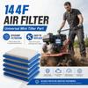 5pcs Square Lawn Mower Air Filter O20 20 Engine Air Filter  for Briggs Stratton 491588