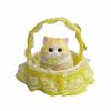 with Flower Basket Cat Squeeze Toy Simulation Cat Cat Squishy Toy Cat Fidget Toy  Children's Gift