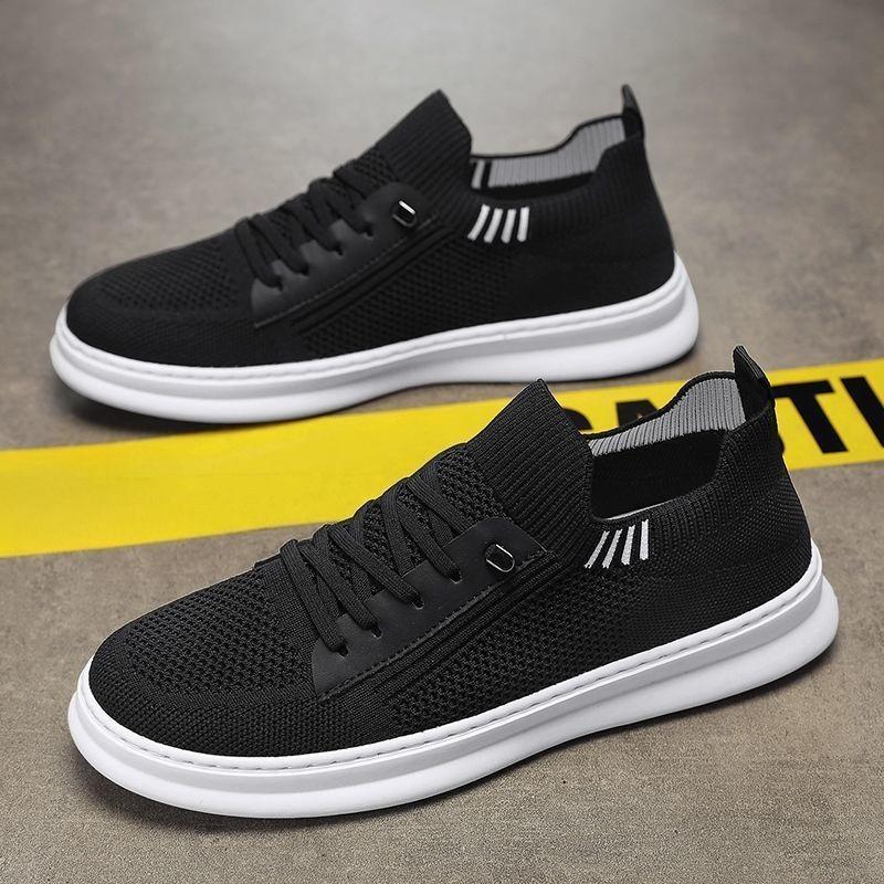 Fashion LighMan Shoe tweight Flat Wear to Work Sneakers Breathable Retro Common Elegant Footwear Offer New In Deals Casual Shoes for Men