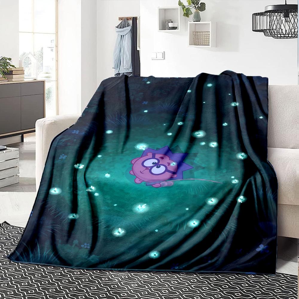 Smeshariki Blanket, High quality Comfortable for All Seasons, Home Decor, Warmth and Comfort
