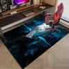 Jujutsu Curse Battle Carpet, Chair Rug,Rug for Office Bedroom Living Rooms, Doormat Decor Fan Gift Christmas Gift
