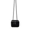 New Xiaoxiangfeng Diamond Grid Box Bag with Niche Design, Suede Chain Crossbody Small Square Bag