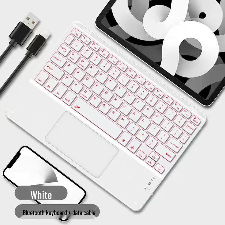Universal Wireless Bluetooth Touch Keyboard for iPads, Tablets, and Phones
