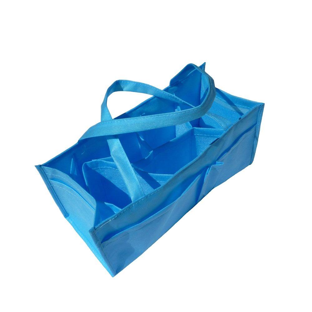

Non-woven Fabric Diaper Tote Bag Multi-pocket Nappy Maternity Handbag Mommy Travel Bag Baby Items синий