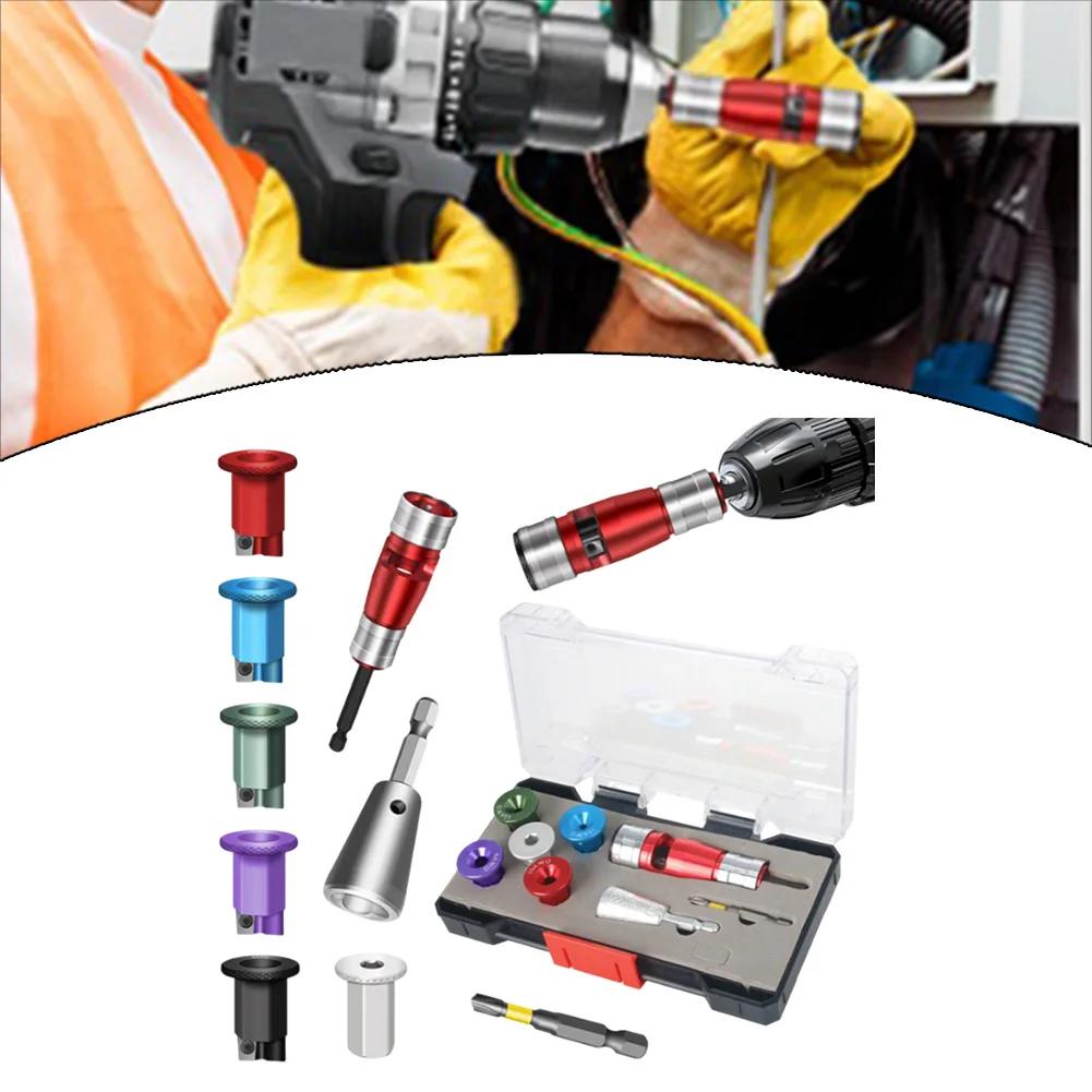 Electric Wire Stripper Set Includes 8 Tools for Quick Stripping and Merging of Wires Suitable for Various Electrical Projects