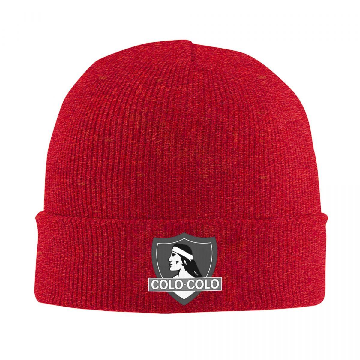 

Social Y Deportivo ColoColo Warm Knitted Cap Hip Hop Bonnet Hat Autumn Winter Outdoor Beanies Hats for Men Women Adult One Size