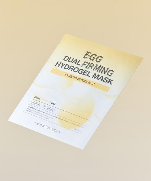 

Too Cool For School Egg Dual Firming Hydrogel Mask (2pcs) Egg Dual Firming Hydrogel Mask