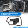 UXCELL Automatic Transmission Filter Kit CVT Oil Cooler Filter Oil Pan Gasket Kit for Toyota Camry 2010-2017 No.3533073010