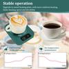 Mug Warmer Portable Cup Warmer Fast and Even Heating Electric Coffee Warmer with US Cable Plug Thermostat Coffee Cup Heater for