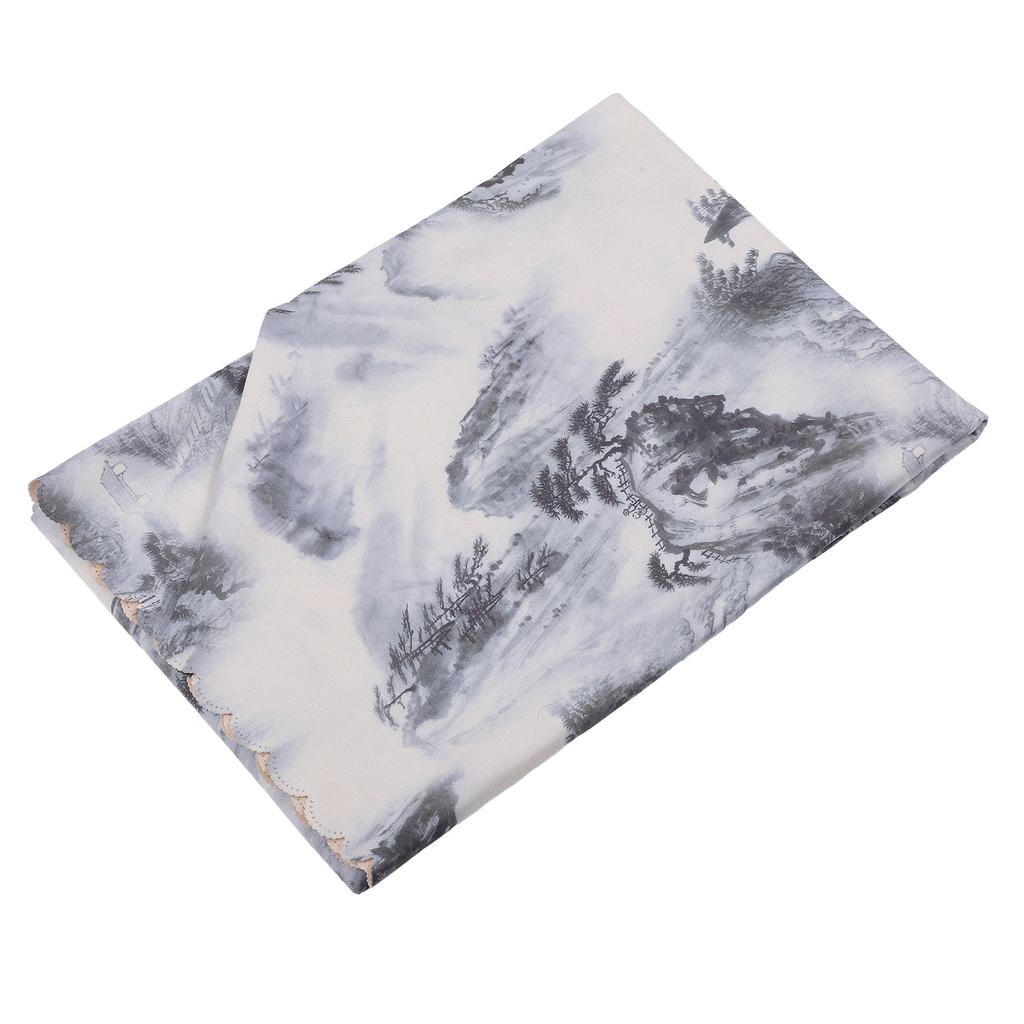 Full Piano Dust Cover Cloth 88 Keys Ink Painting Protective Keyboard Covers Dirt Prevention