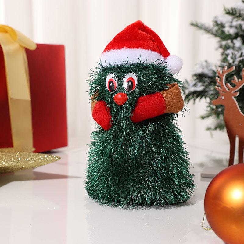 Drehende Musikalische Weihnachtsbaumfigurine - Feiertagsdekoration & Geschenk