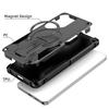 For MagSafe Magnetic Wireless Charging Invisible Stand Soft TPU + Hard PC Armor Phone Case For Samsung S26 Ultra/S26 Plus/S26