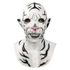 New Version of Fierce Tiger Headgear The Latex Mask of the Tiger Demon from Journey To the West Tricky and Scary Tricks At Bar Parties