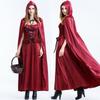 Kostium Cosplay Księżniczki Czerwonego Kapturka na Halloween dla Europy i Ameryki