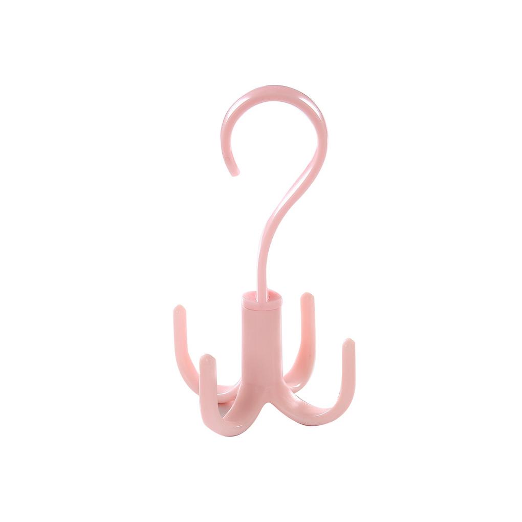 Clothes Hanger Closet Cabinet Tie Scarf Bag Rack Hanging Coat Storage Hook Organizer Household Balcony Drying Organization