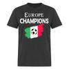 Europe Champions Italy Soccer Shirt Italia Fans Support Football T-shirt